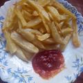 Violine Atieno's cooksnap of when they made French fries.