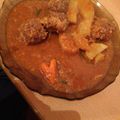 El cooksnap de Nahuel Tewer Benitez cuando hizo Albondigas horneadas en salsa roja.