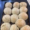 El cooksnap de Gaby cuando hizo Pan de hamburguesa casero.