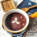 Cooksnap dari Dedifa.Cooking untuk resep Patjuk (팥죽) / Dongji Patjuk (둥지 팥죽) (bubur kacang merah korea)