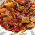 El cooksnap de tesi cuando hizo Alubias pintas con verduras (vegana).