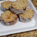 El cooksnap de Ana Laura Navas Aiub cuando hizo Alfajores de avena y coco sin harina.
