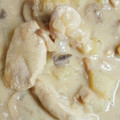 El cooksnap de Merche MR cuando hizo Solomillo de pavo en pepitoria con champiñones y patatas.