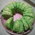 Cooksnap dari Ummu Hafidz untuk resep Bolu kukus santan pandan lembut