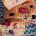 El cooksnap de Sole cuando hizo Budín de harina integral con banana y frutos rojos.