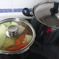 El cooksnap de Ana Valle Clemente cuando hizo Cocido al chu chú.