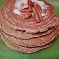 El cooksnap de Lia Vais cuando hizo Hot cakes de cocoa.