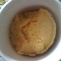 El cooksnap de Daniela cuando hizo Mug cake sin leche.