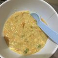 Cooksnap dari Andrina Safitri untuk resep MPASI - Creamy parut kentang + wortel 10m+