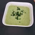 Cooksnap de chantaltrht sur la recette Gaspacho de courgette 😋