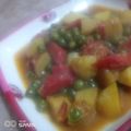 Farwa Ali's cooksnap of when they made Mix vegetables ❤❤.