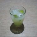 El cooksnap de Lady Marmalade cuando hizo Agua Fresca de Lima barata y sencilla.