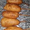 El cooksnap de Lorena Navarrete cuando hizo Banderillas de vienesa o para cóctel.