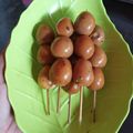 Cooksnap dari VichaMamahnyakeyla BayasjWa untuk resep Sate Telur Puyuh Ala Angkringan