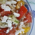 Cooksnap από Saucypan στη συνταγή Μακαρονοσαλάτα χωριάτικη