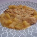 El cooksnap de Kiko cuando hizo Merluza con manzanas.