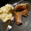El cooksnap de Mika Garrigo cuando hizo Solomillo de cerdo con mostaza.