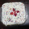El cooksnap de Rosa Ulloa cuando hizo Tres leches.