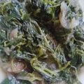 Anam Sayyed's cooksnap of when they made Manathakkali keerai saaru/Black nightshade soup.