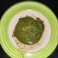 Pooja का कुकस्नैप जब उन्होंने हरी चटनी (hari chutney recipe in Hindi) बनाया था।