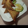 Yirel Zawadi Okongo's cooksnap of when they made Beef samosas.