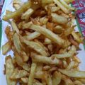 El cooksnap de Valentina cuando hizo Papas fritas crocantes a caballo.