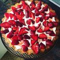 El cooksnap de Viky Kelle cuando hizo Tarta de Frutillas.
