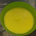 El cooksnap de Naty cuando hizo Crema Casera de Maicena.