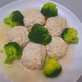 CHU 的 清蒸豆腐雞肉丸〞電鍋低醣低脂料理 cooksnap