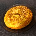 El cooksnap de Sara cuando hizo Tortilla de calabacín con thermomix.