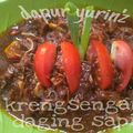 Cooksnap dari Yunie Wijaya untuk resep Krengsengan daging
