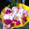 Cooksnap của Thu Mèo khi họ làm theo món Sữa chua hoa quả
