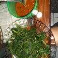 Cooksnap dari Fahmi untuk resep Rujak kangkung / brambang asem