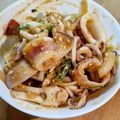 รูป Cooksnap ของ ครัวนุ้งแคท เมื่อเขาทำ ปลาหมึกผัดไข่เค็ม​