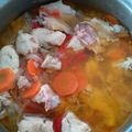 El cooksnap de Julian Berduga cuando hizo Escabeche de pollo alitas.