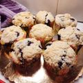 El cooksnap de Marti cuando hizo MUFFINS DE VAINILLA Y ARÁNDANOS CON CRUMBLE 🫐🧁.