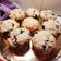 El cooksnap de Marti cuando hizo MUFFINS DE VAINILLA Y ARÁNDANOS CON CRUMBLE 🫐🧁.
