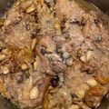 El cooksnap de Ana Pernas cuando hizo Pollo rustido con frutos secos.