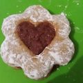 El cooksnap de Feristóteles cuando hizo Galletas Rellenas de Mermelada para San Valentín.