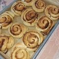 صورة من Zahia Krj، شاركها بعد تجربة وصفة سينامون رولز طعم لذيذ جداً وبعجينة خفيفة كالقطن Cinnamon Rolls / بطريقة أم تقوى ملاك
