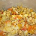 El cooksnap de Natalia cuando hizo Guiso de garbanzos.