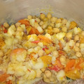 El cooksnap de Natalia cuando hizo Guiso de garbanzos.
