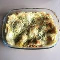 El cooksnap de Lucia Larrea cuando hizo Lasaña de atún.