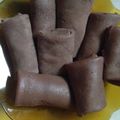 Cooksnap dari Aini.faymie cute untuk resep Dadar gulung isi vla coklat