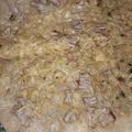 Kiran Asghar's cooksnap of when they made Gobhi gosht (left over) Paratha❤😋.
