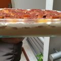 El cooksnap de Laura cuando hizo Postre de vainillas en oporto, crema de dulce de leche y durazno.