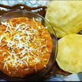 Kiran Keshwani's cooksnap of when they made છોલે ભટૂરે.