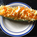 Jane's cooksnap of when they made Cucumber boat.