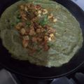 Poonam Singh का कुकस्नैप जब उन्होंने मूंग दाल चीला (moong dal cheela recipe in Hindi) बनाया था।