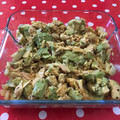El cooksnap de Inés cuando hizo Ensalada templada de quinoa, pollo y aguacate al curry.